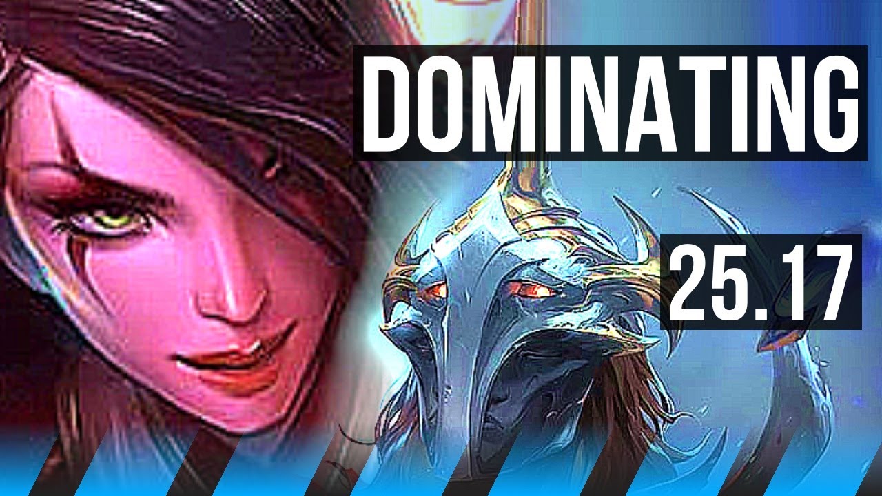 KATARINA vs VIKTOR (MID) | Dominating | EUW Master | 25.17