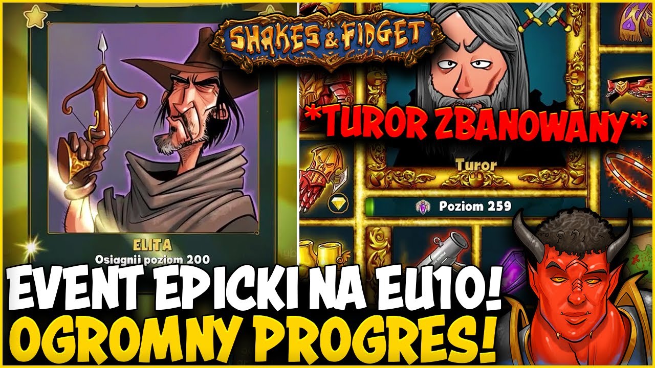 ⭐ WYJAŚNIAM, DLACZEGO TUROR DOSTAŁ BANA / EVENT EPICKI NA BERKU ⭐ SHAKES & FIDGET ⭐ N3UTR4L ⭐