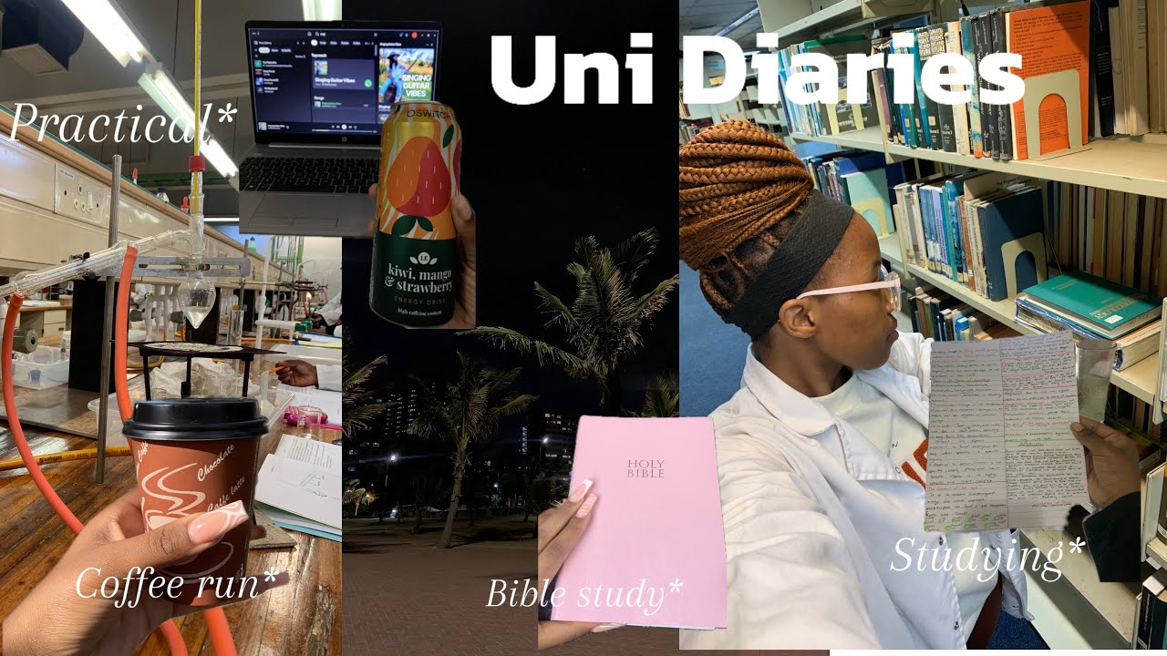 Uni Diaries| ( Productive days: cooking| Bible study|practicals) South African YouTuber.