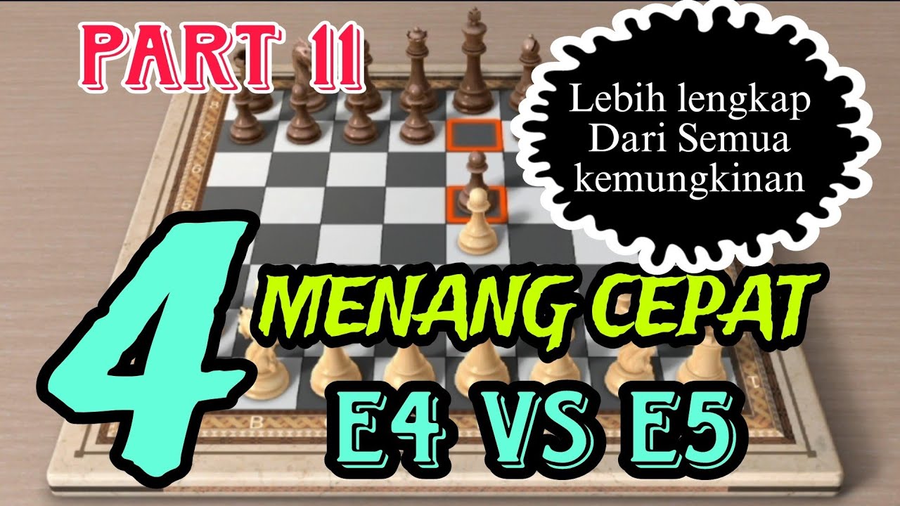 4 BALASAN E4 VS E5 Part 11  MENANG CEPAT| lebih lengkap dari semua kemungkinan menangnya