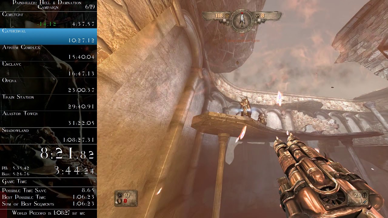 Painkiller: Hell & Damnation - Campaign Speedrun in 