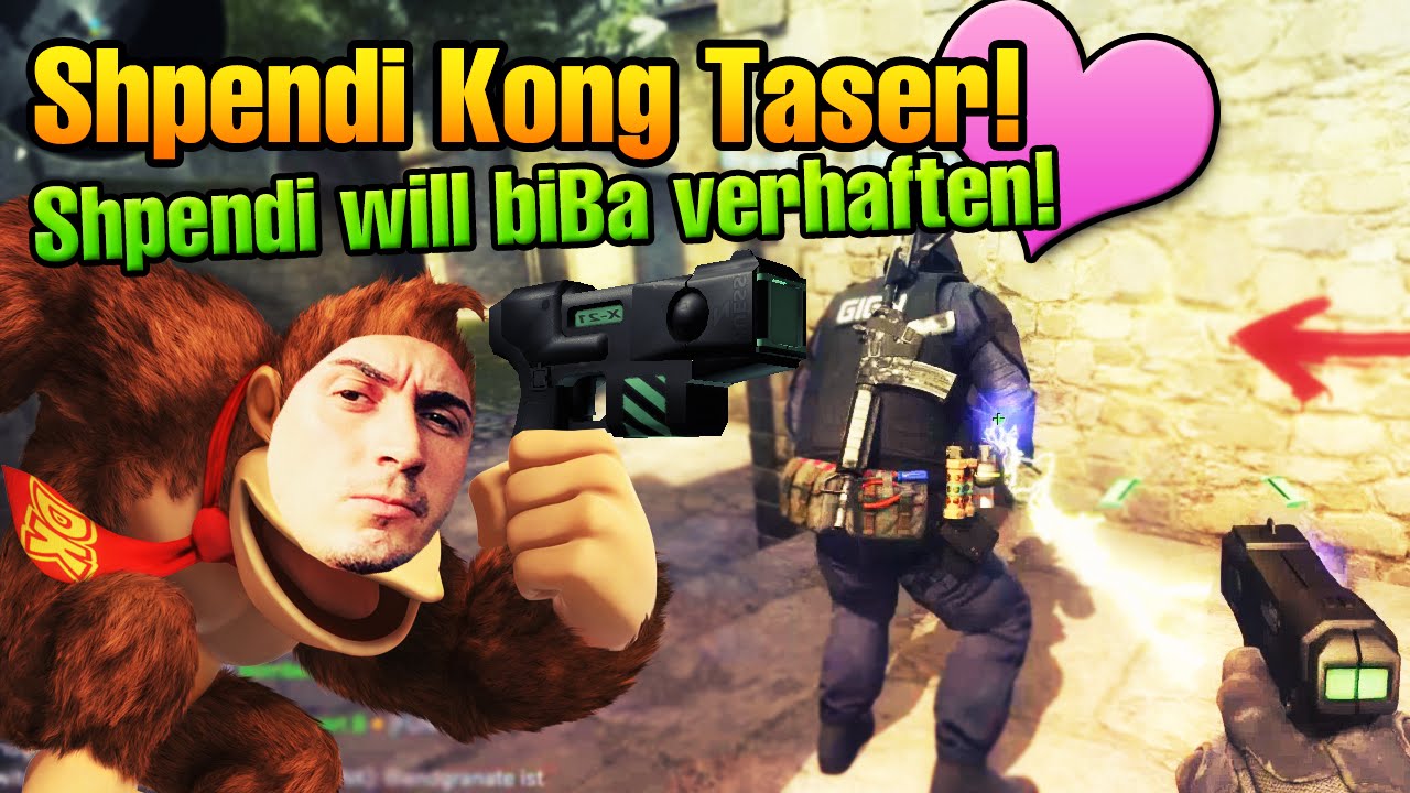 CS:GO - Shpendi will biBa verhaften! Shpendi Kong Taser!