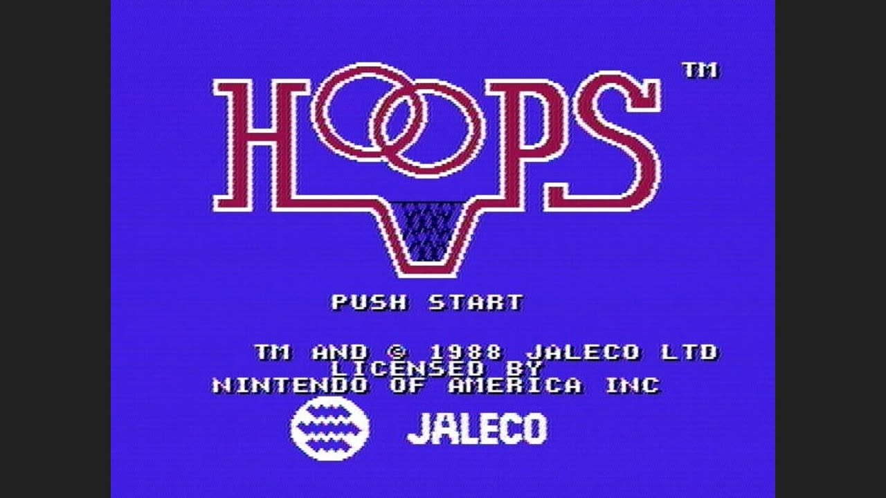 Hoops NES Playthrough