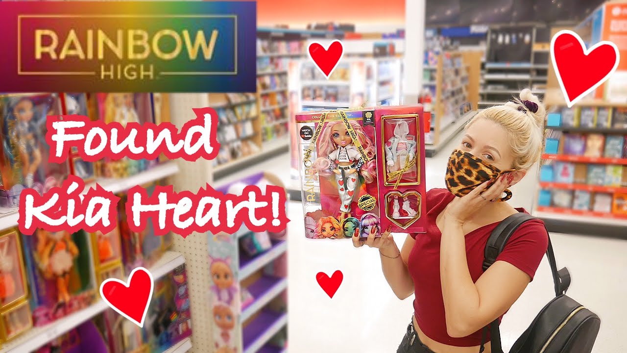 TOY HUNTING! Found Kia Heart Rainbow High, LOL Surprise, Barbie