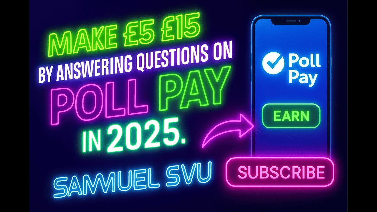 MAKE &pound;15 ONLINE BY ANSWERING QUESTIONS ON POLL PAY IN 2025