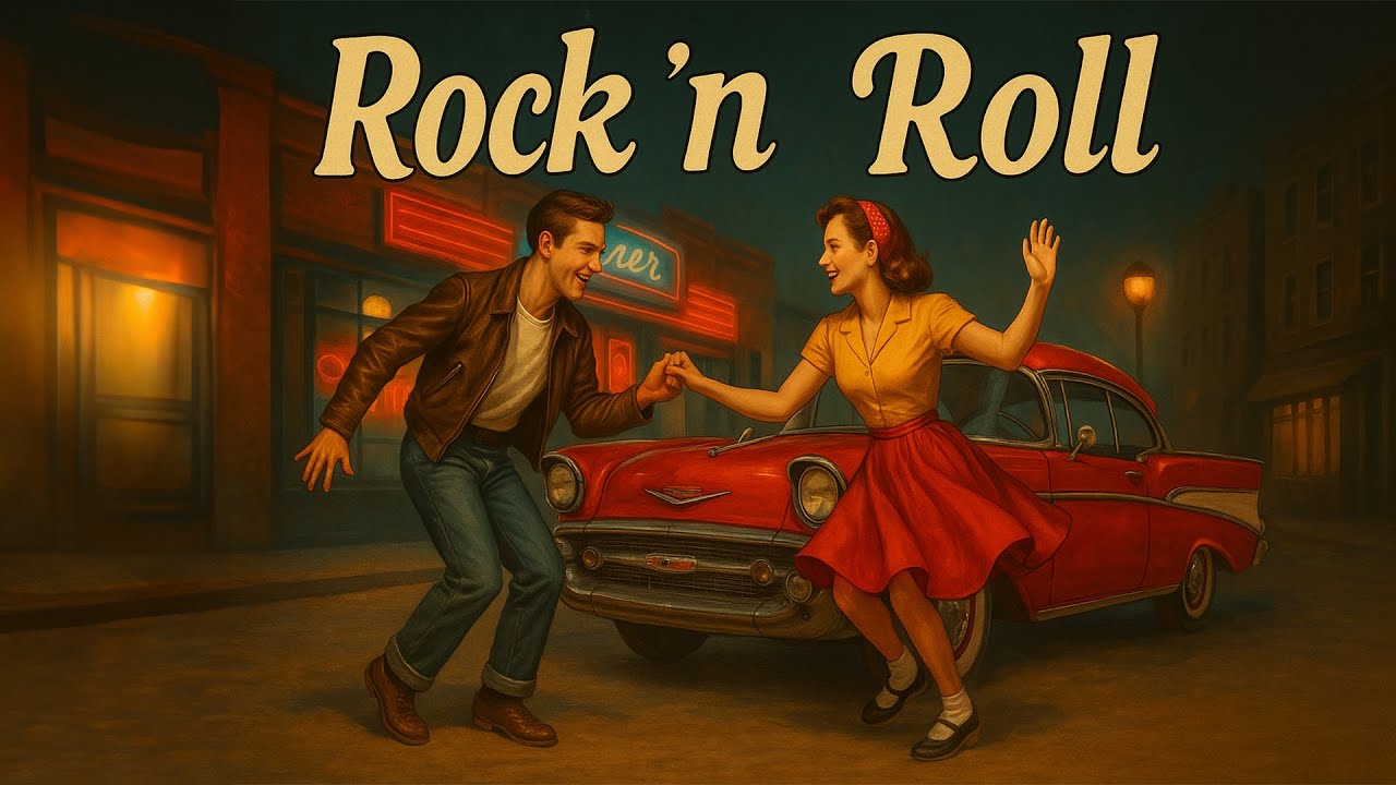 1950s Rock’n’Roll Jukebox Songs - Vintage Rock Duet from the Golden Era