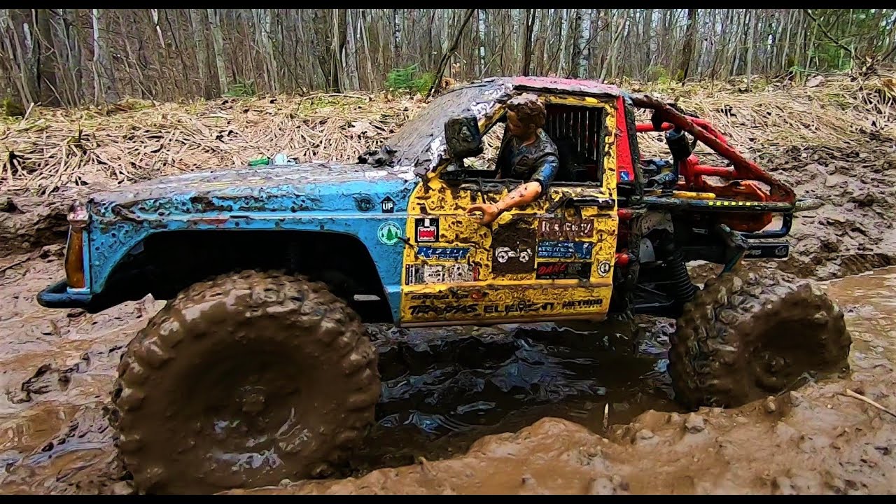 RC 4x4 Mud Run and Rock Crawler Scale Trail  / Trx-4 Sport / Injora Jeeps