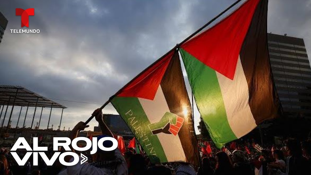 Marcha en apoyo a Palestina recorre las calles de Barcelona y enfrenta a la policía | Al Rojo Vivo