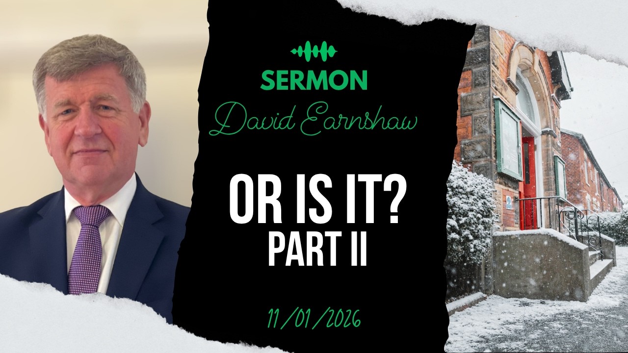 Or Is It? | David Earnshaw | 11/01/2026