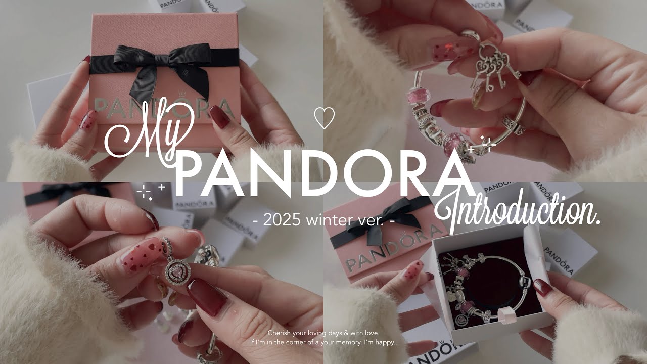 【PANDORA】念願のPANDORAデビュー🎀 ⟡.· パンドラ仲間を増やしたい！可愛すぎるパンドラのバングルとチャーム紹介💍💞✨
