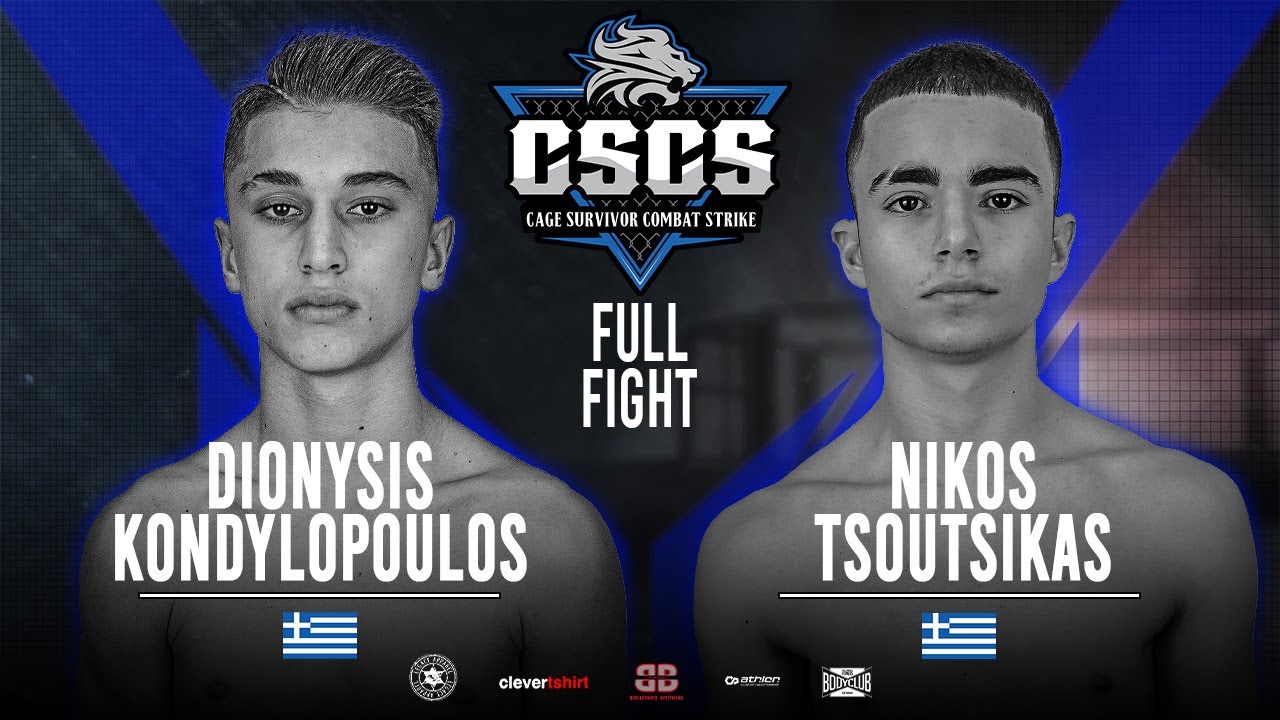 Combat Strike 5: Dionysis Kondylopoulos vs. Nikos Tsoutsikas Full Fight