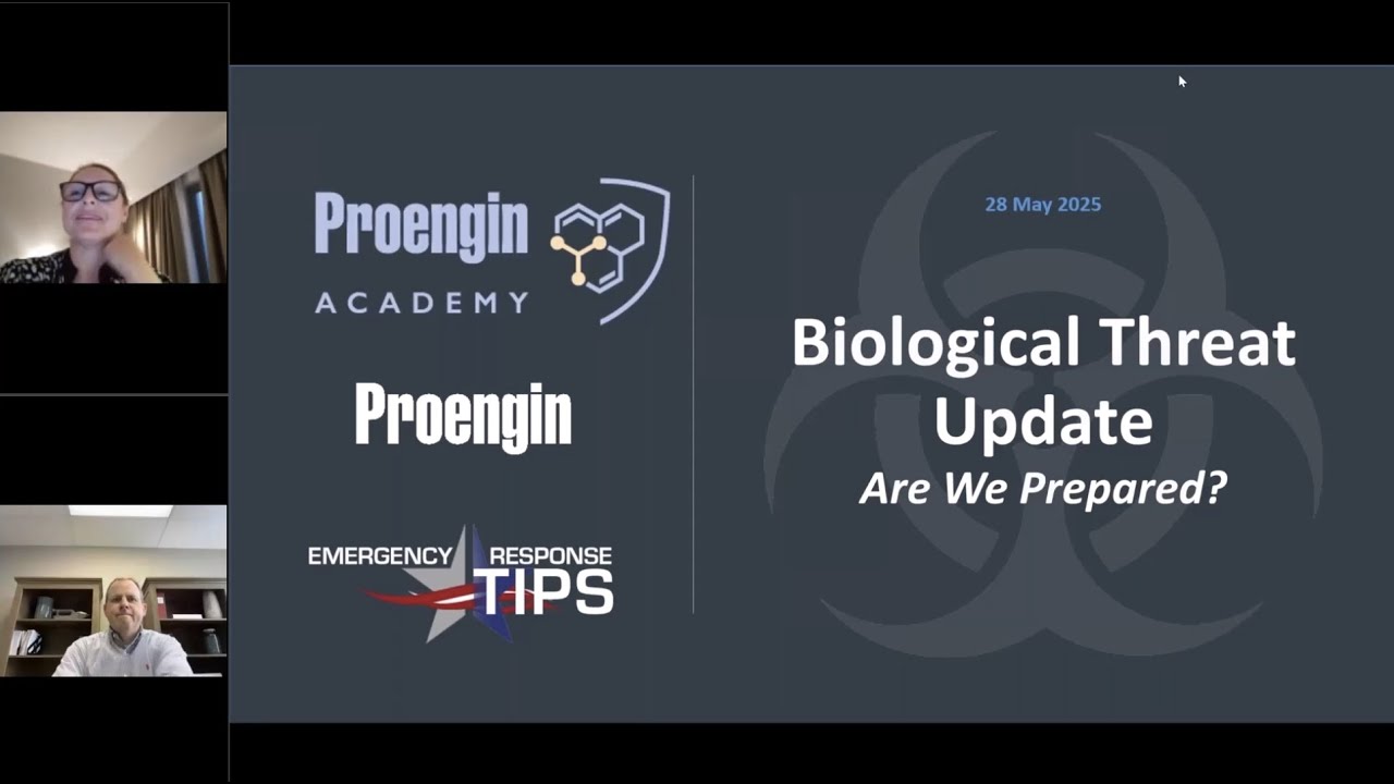 Webinar 15 - Biological Threat Update. Are we prepared?