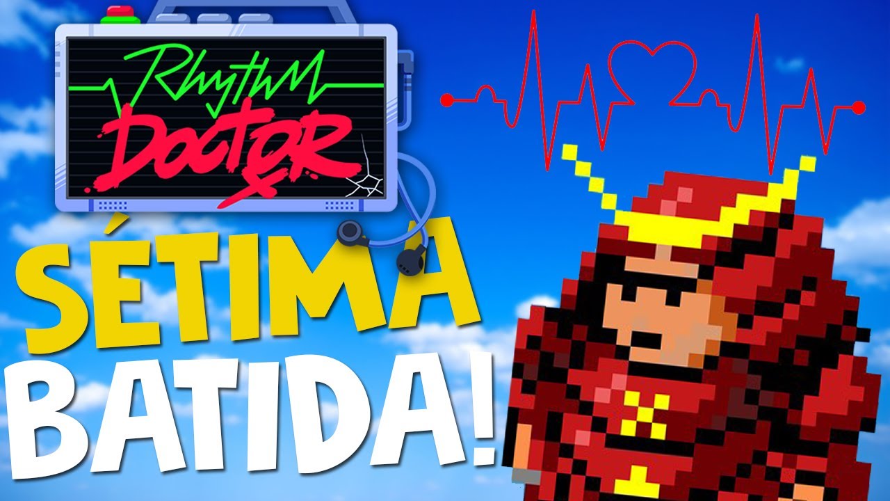 Um jogo de MÚSICA que vai quebrar vc! - Rhythm Doctor