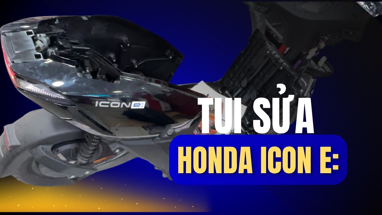 Cùng Tui sửa xe Điện Honda Icon e: #tuisuahonda #xedien #icone