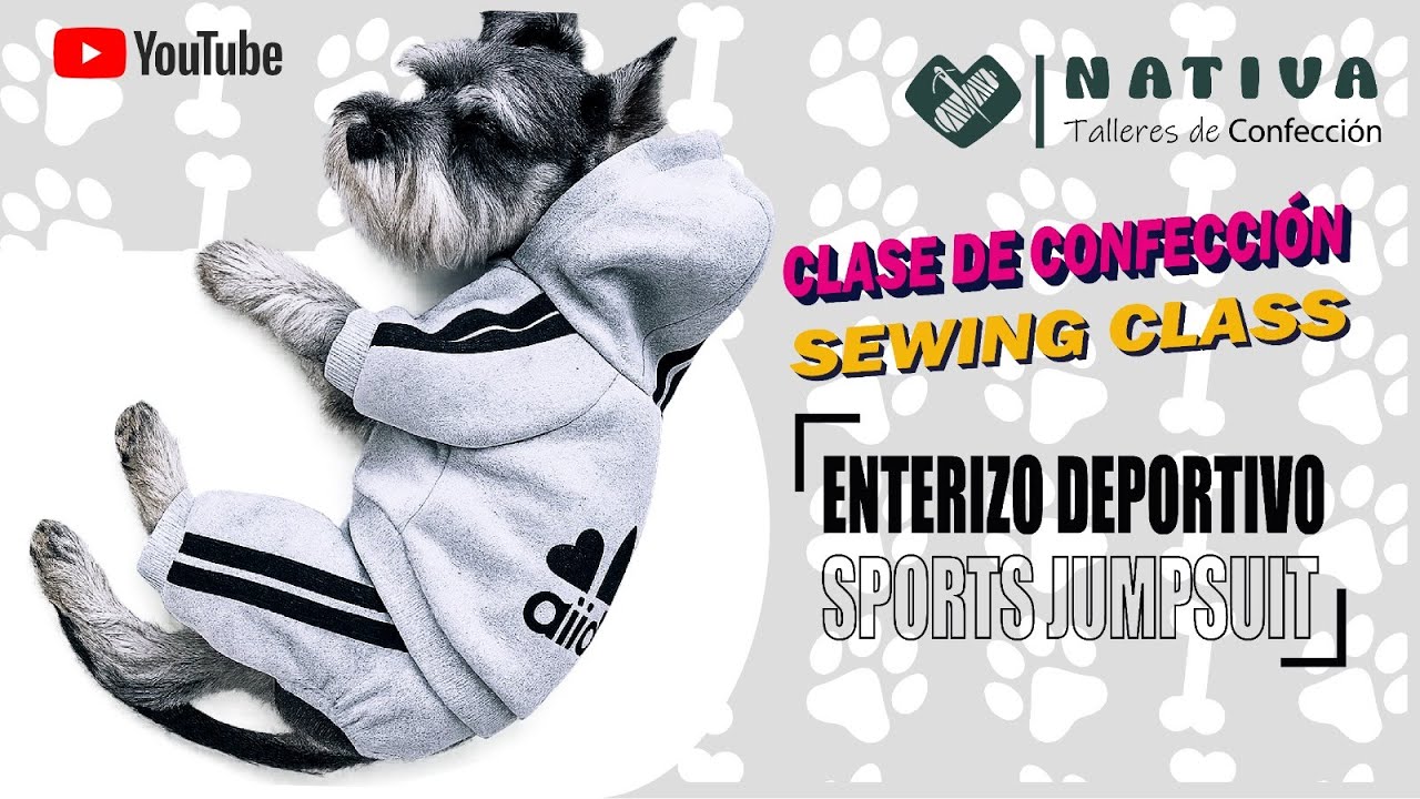 DIY Dog Jumpsuit Tutorial ∣ Cómo Hacer Enterizo Deportivo para Perro