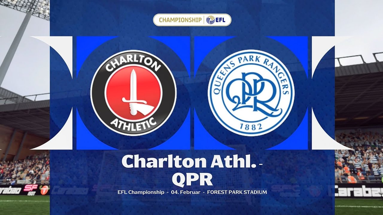 EA Sports FC 26 | Чарльтон против КПР - Чемпионат Англии по футболу (Sky Bet Championship EFL) | ...