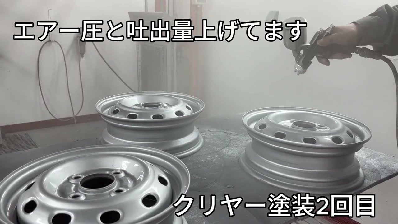 サンバー　リフレッシュカー　ホイルリペア編