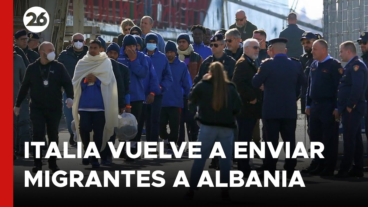 Italia vuelve a enviar migrantes a centros de detención en Albania