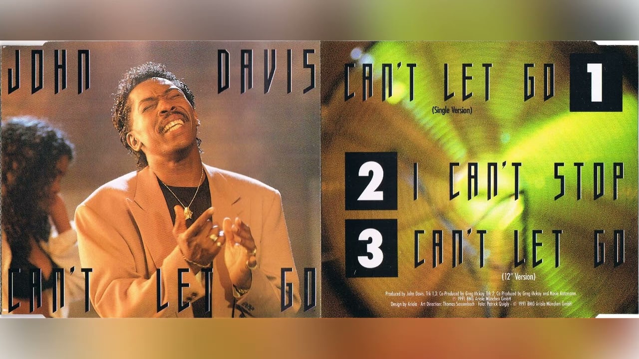 John Davis (Milli Vanilli voice) - Can't Let Go [Extended 12