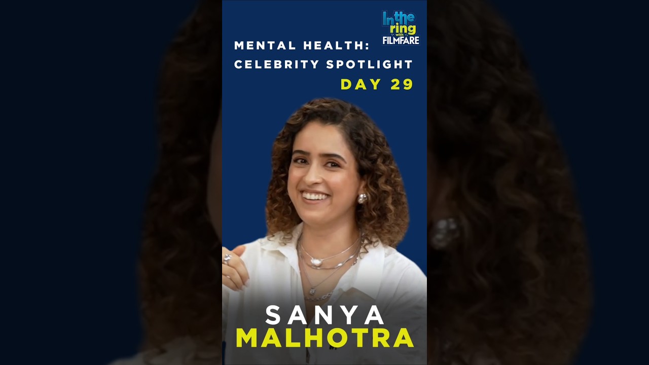 #SanyaMalhotra opens up about therapy and mental health struggles