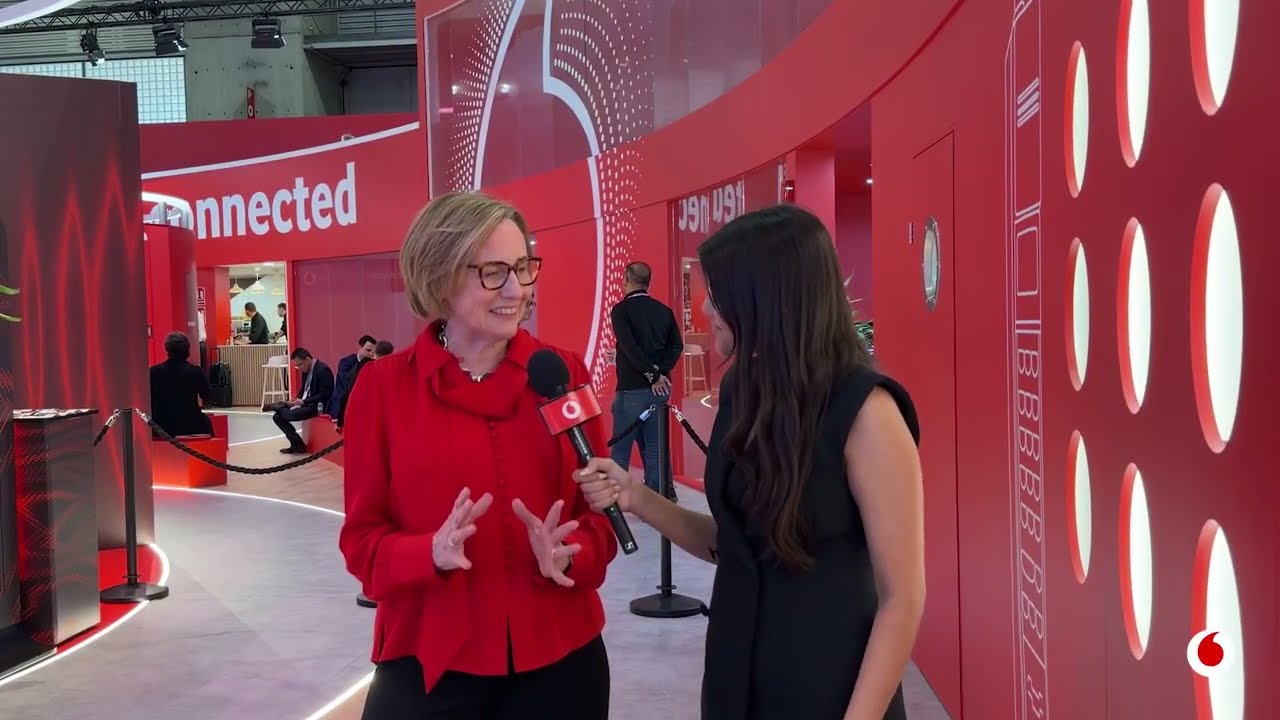 Vodafone CEO Margherita Della Valle on Satellites, AI and the Future of Mobile | MWC 2026 📶