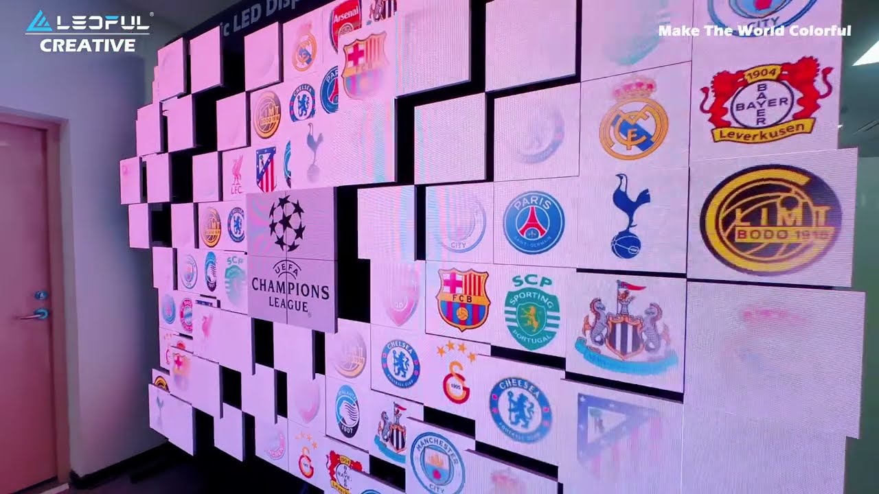 Kinetic Led Display &ndash; New Creative Display for World Cup Entities