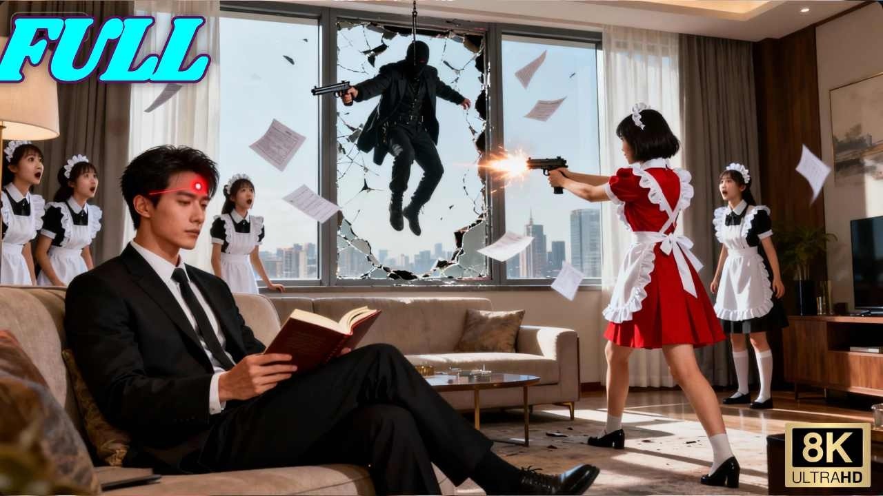 A CEO targeted by a sniper, his gentle maid is an elite agent: A fatal shot… straight to the heart!