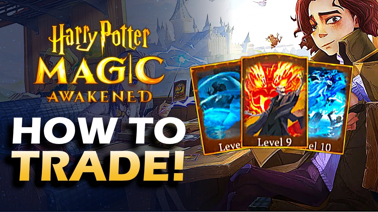 How to TRADE CARDS in Harry Potter: Magic Awakened!