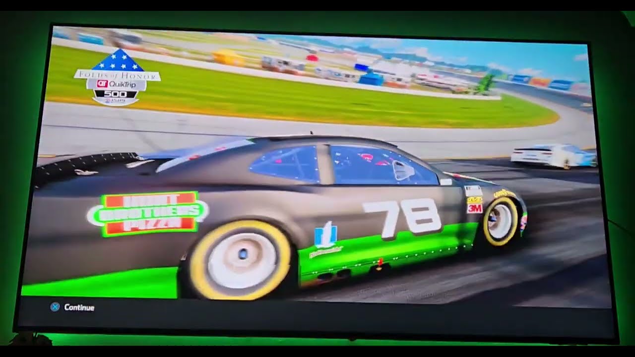 Nascar Heat 5 Cup Series Race at Atlanta #doitfordale #nascar #racing #ps4 