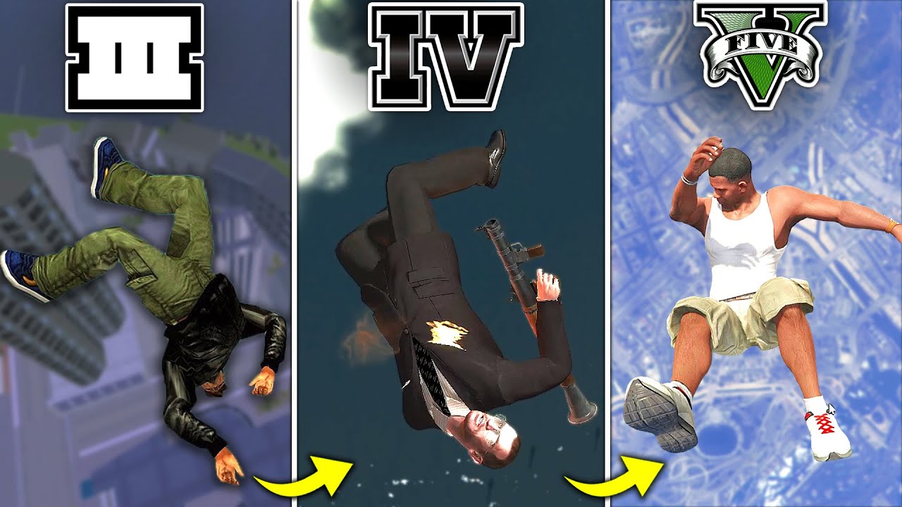 Adding INSANE RAGDOLL PHYSICS in Every GTA Game! (GTA 3 &rarr; GTA 5)