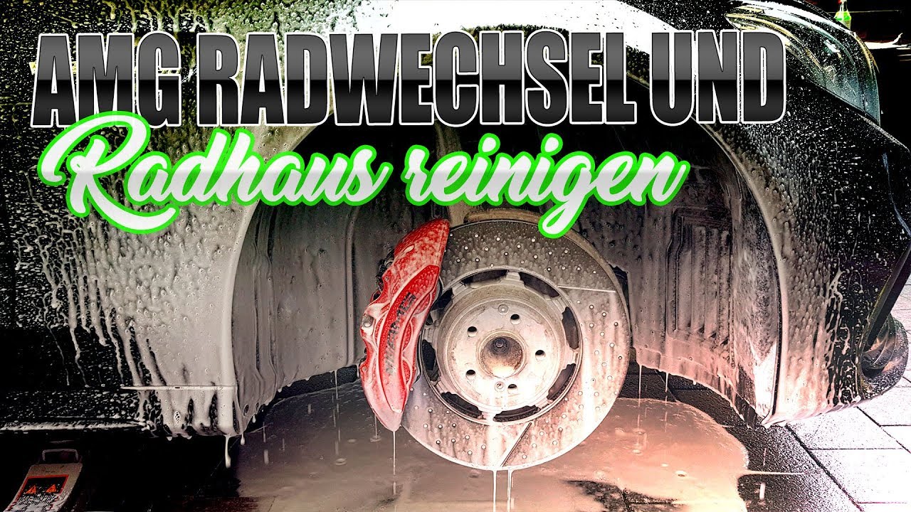 AMG Radwechsel und Radhaus reinigen | How To Räder wechseln