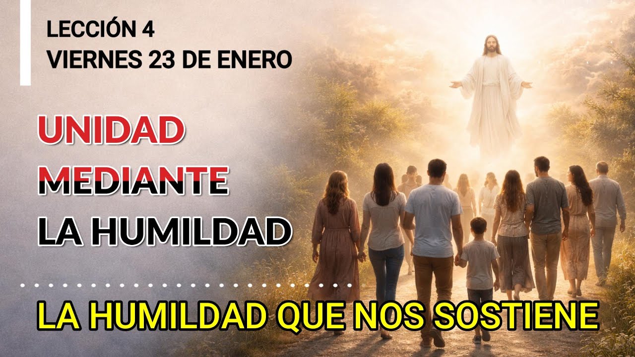 Lección 4/La Humildad que nos Sostiene/Viernes 23/1/26 #leccióndeescuelasabática
