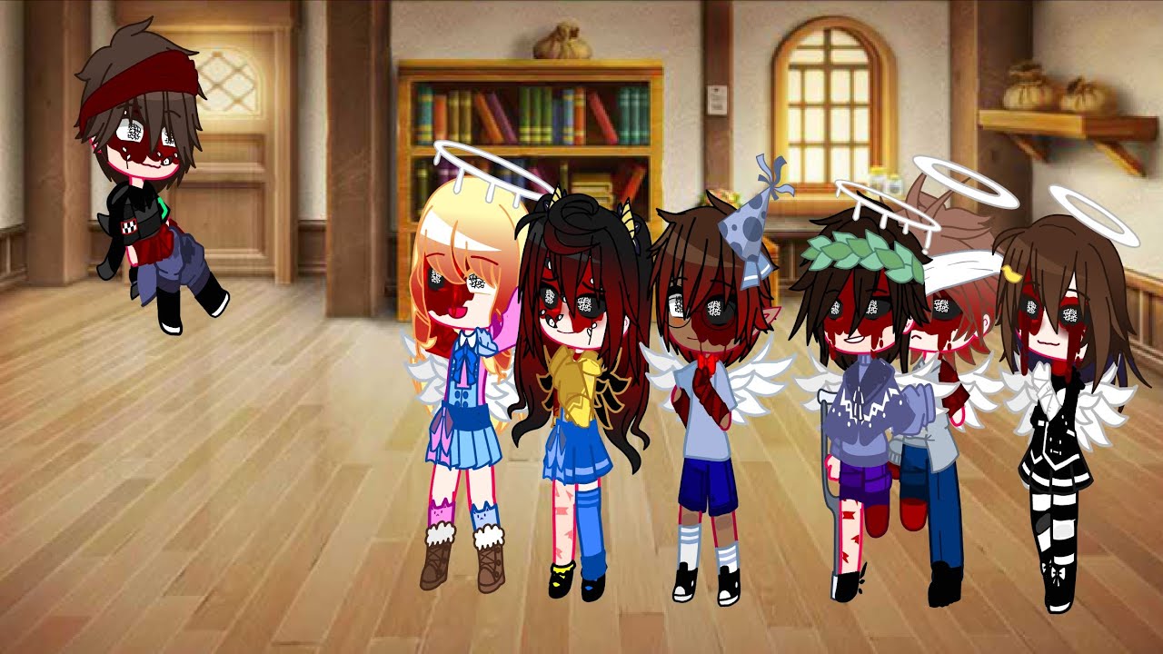 C.C is stuck 24 hours with the missing children /I got lazy at the end /Afton family/ made by me 😌