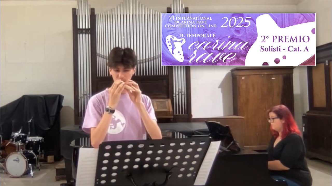 6° International Ocarina Rave Competition ON LINE 2025 - Solista A -  Leonardo Carbone