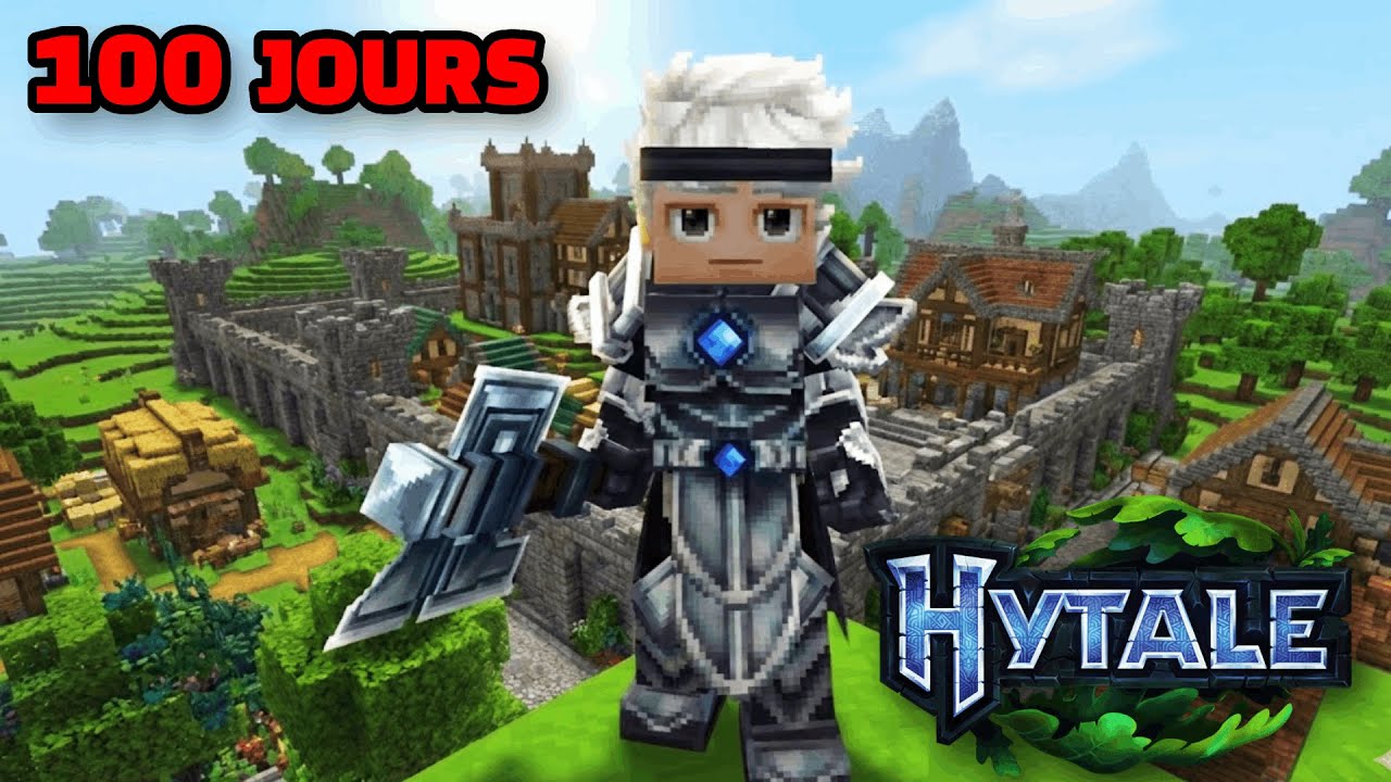 J'ai SURVECU 100 JOURS sur HYTALE ! (Episode 1)