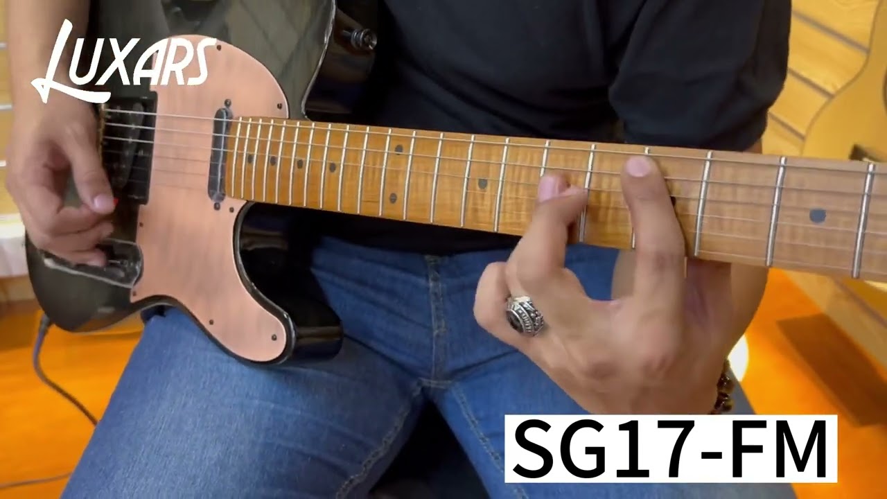 Luxars SG17-FM electric guitar