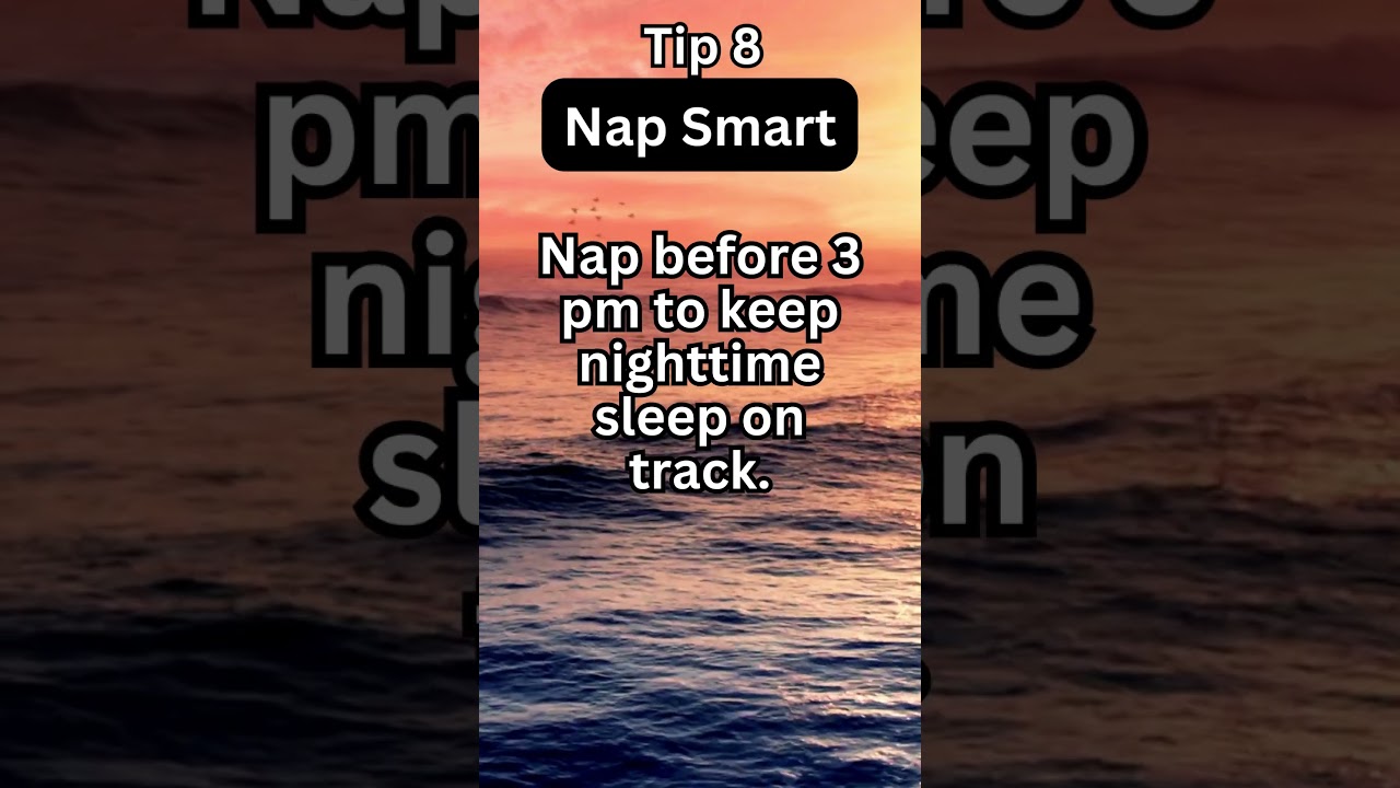 Sleep Tip no. 8: "Nap Like a Genius!" 