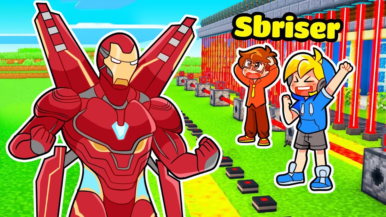 BASE SICURA CONTRO IRONMAN MUTANTE Su Minecraft!