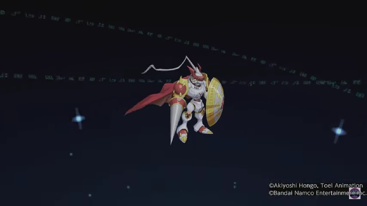 Digivolve Wargrowlmon to Gallantmon Digimon Survive