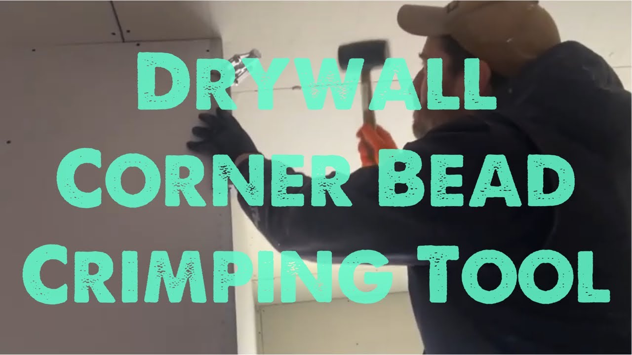 Drywall Corner Bead Crimping Tool Review