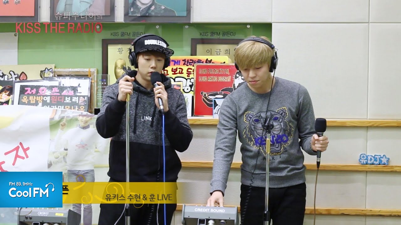 유키스 수현 & 훈 '아픔보다 아픈' 라이브 LIVE / 160309[슈퍼주니어의 키스 더 라디오]