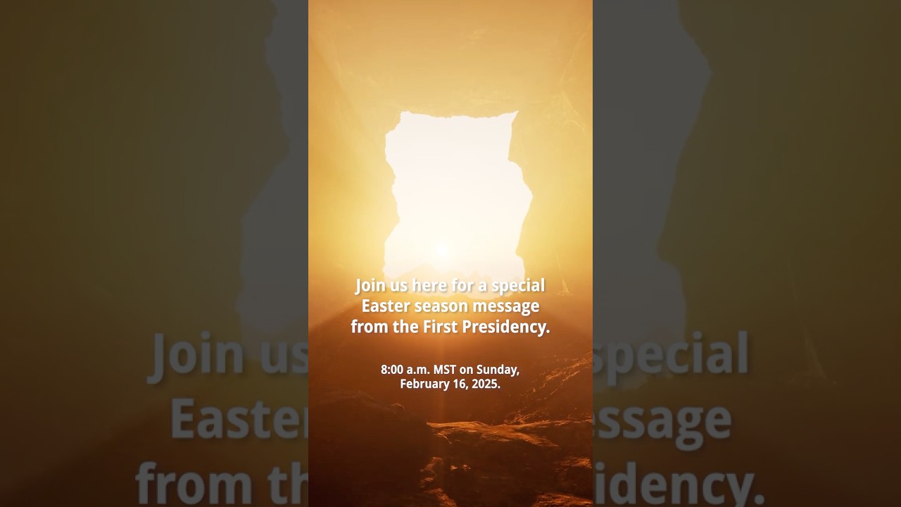 A Special Easter Message is Coming February 16th