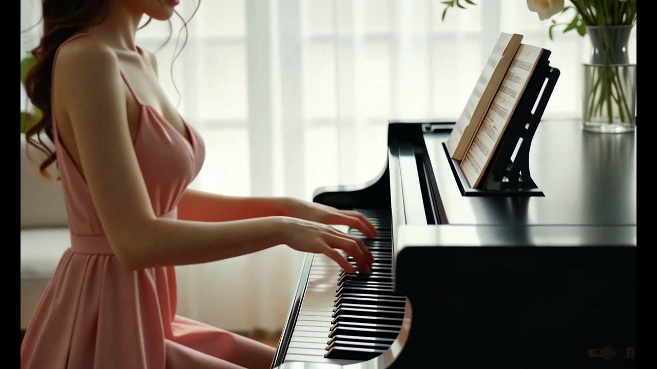 【10 Hours】Soothing Harmony | Elegant Night Piano #relaxingpiano