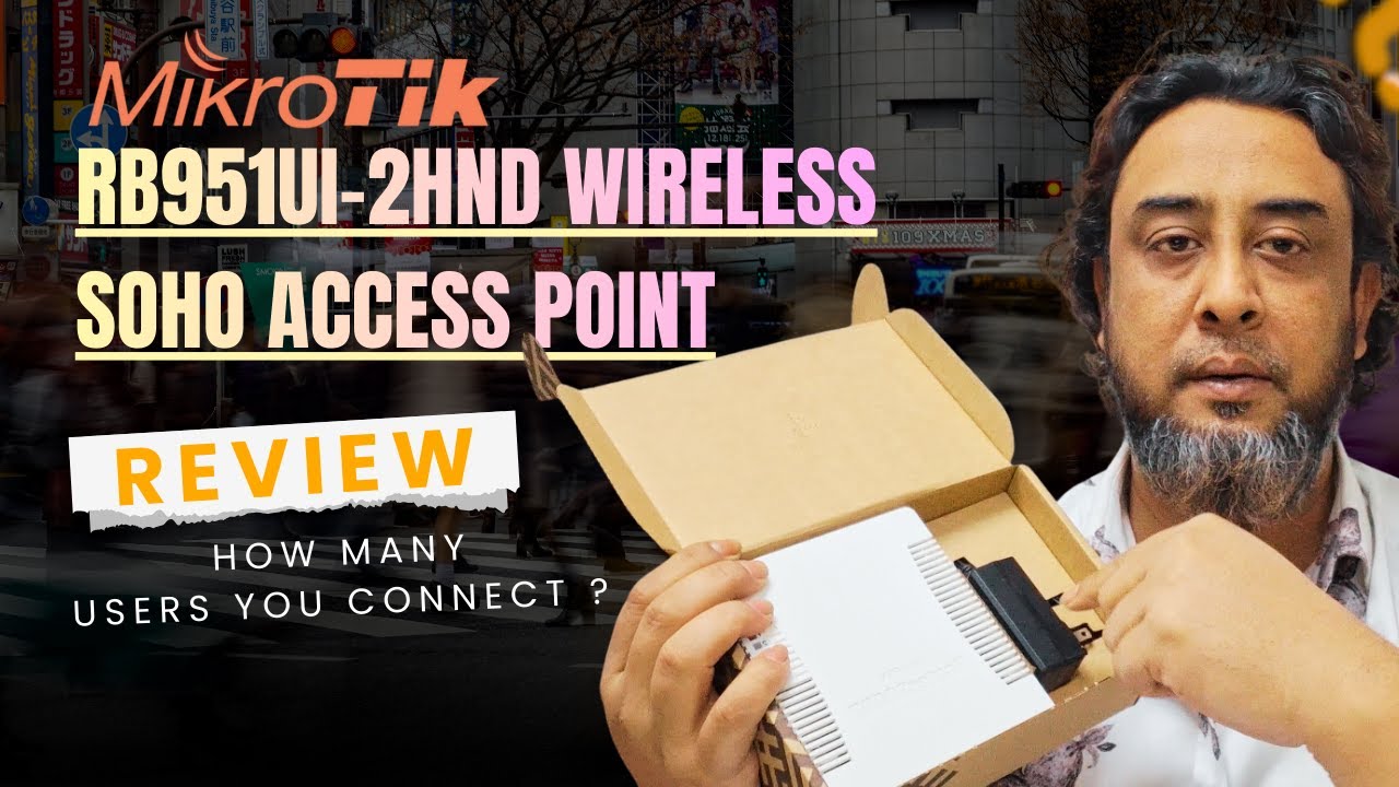 RB951Ui 2HnD Review | RB951| MikroTik RB951Ui-2HnD Access Point - 2.4 GHz