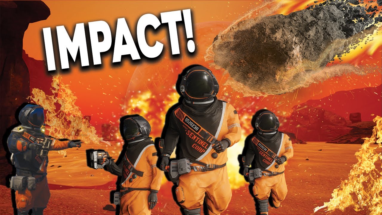 ASTEROID Hits Our Base!! - Planet Crafter Ep #3