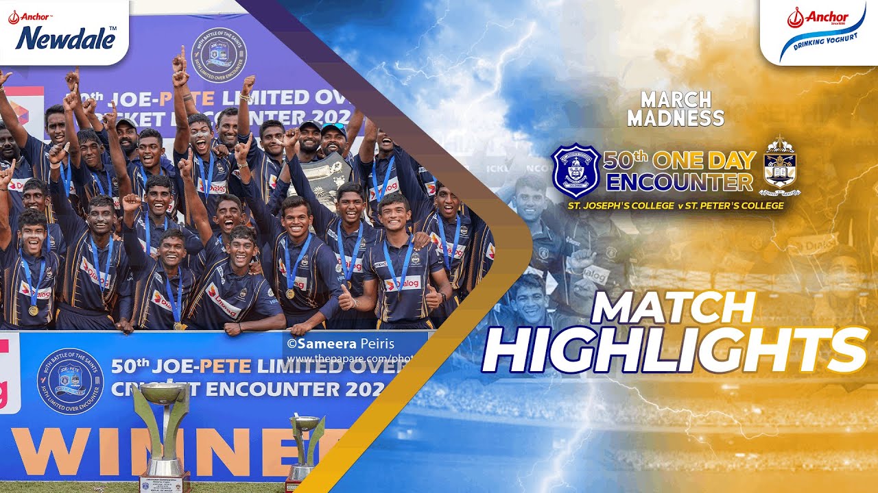 Highlights - St. Joseph’s College vs St. Peter’s College | 50th Limited Overs Encounter