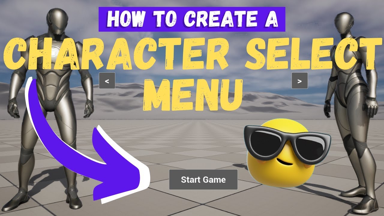 How To Create A Character Selection Menu - Unreal Engine 5 Tutorial