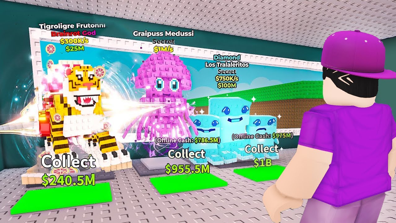 am CUMPARAT un BRAINROT SECRET in ROBLOX!