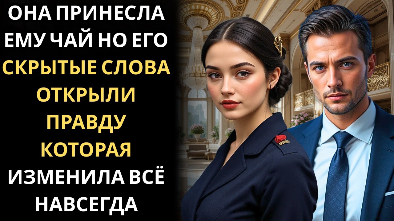 ОНА ПРИНЕСЛА ЕМУ ЧАЙ НО ЕГО СКРЫТЫЕ СЛОВА ОТКРЫЛИ ПРАВДУ КОТОРАЯ ИЗМЕНИЛА ВСЁ НАВСЕГДА