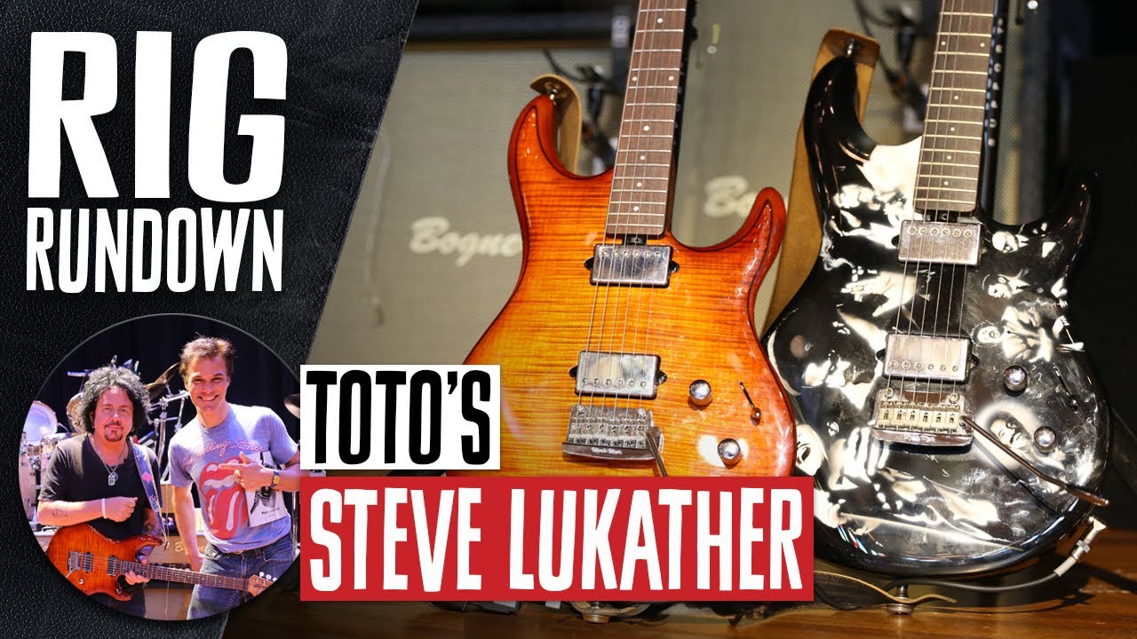 Rig Rundown — Стив Люкатер из Toto
